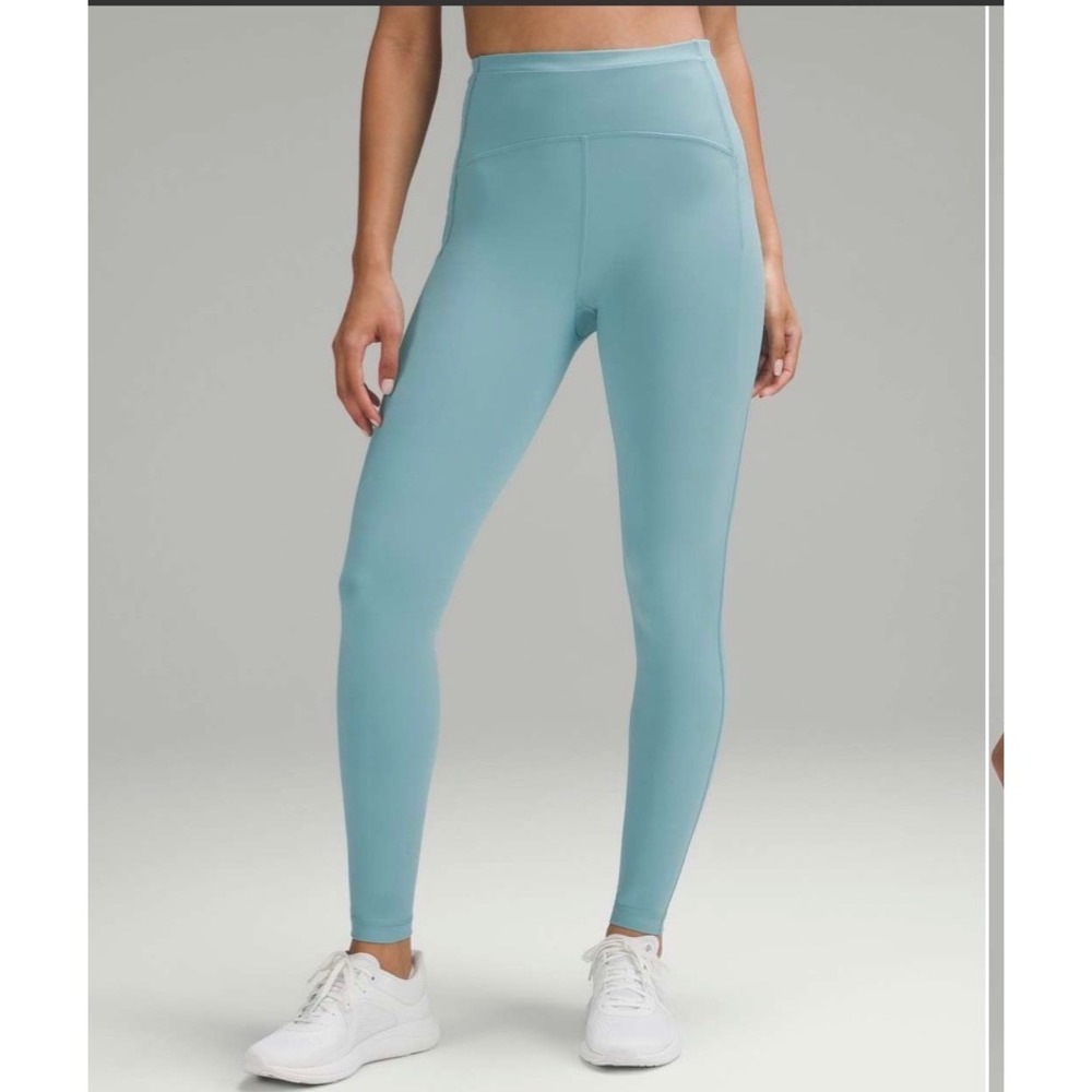 Lululemon Swift Speed High-Rise Tight 28 Tidewater Teal Blue Running Leggings 4